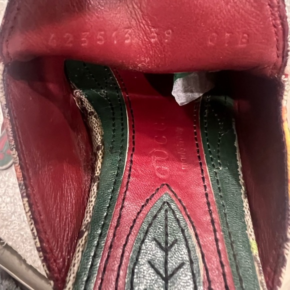 Gucci Multicolor GG Canvas Princetown Horsebit Tian Print Mules - Picture 12 of 12